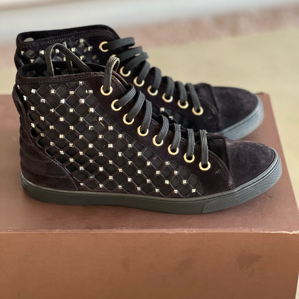 Louis Vuitton Black Velvet 8.5